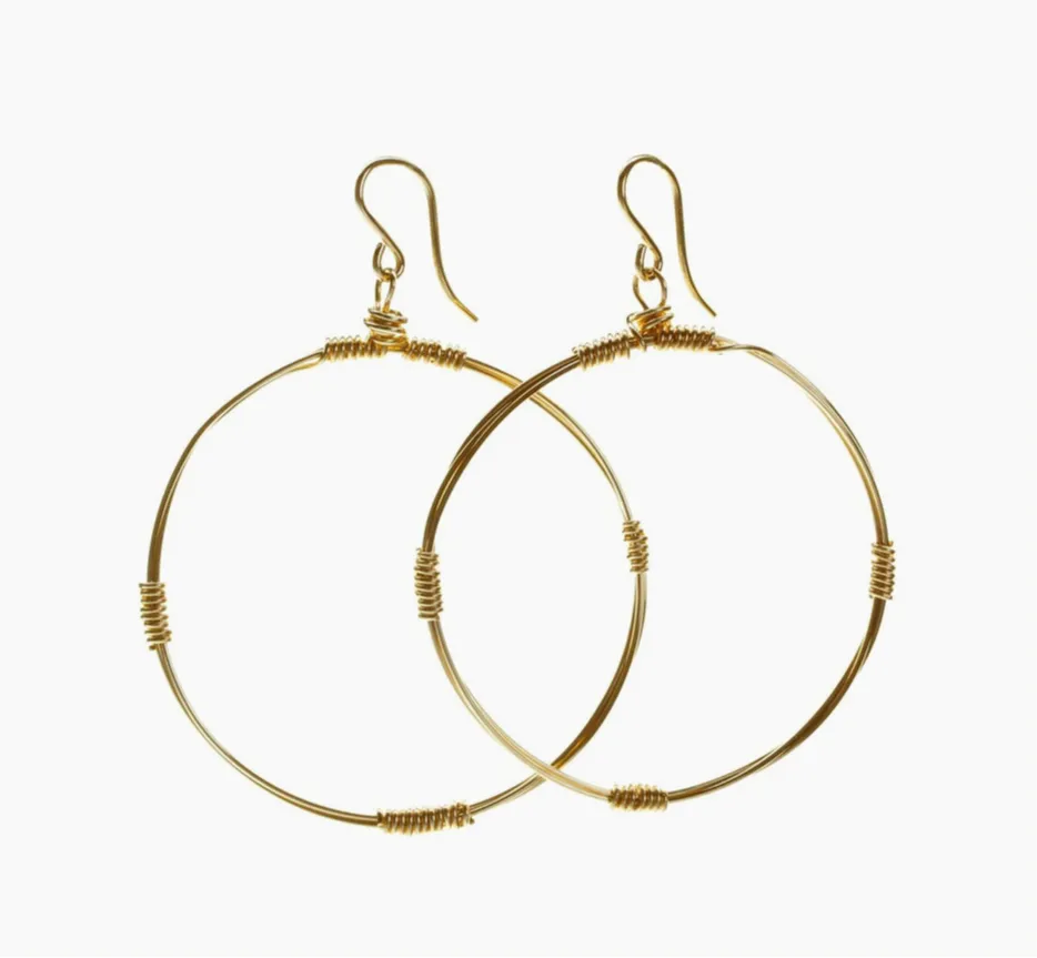 Liz James Livie large earrings