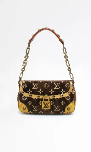 Louis Vuitton Trompe L'il Velvet Bag