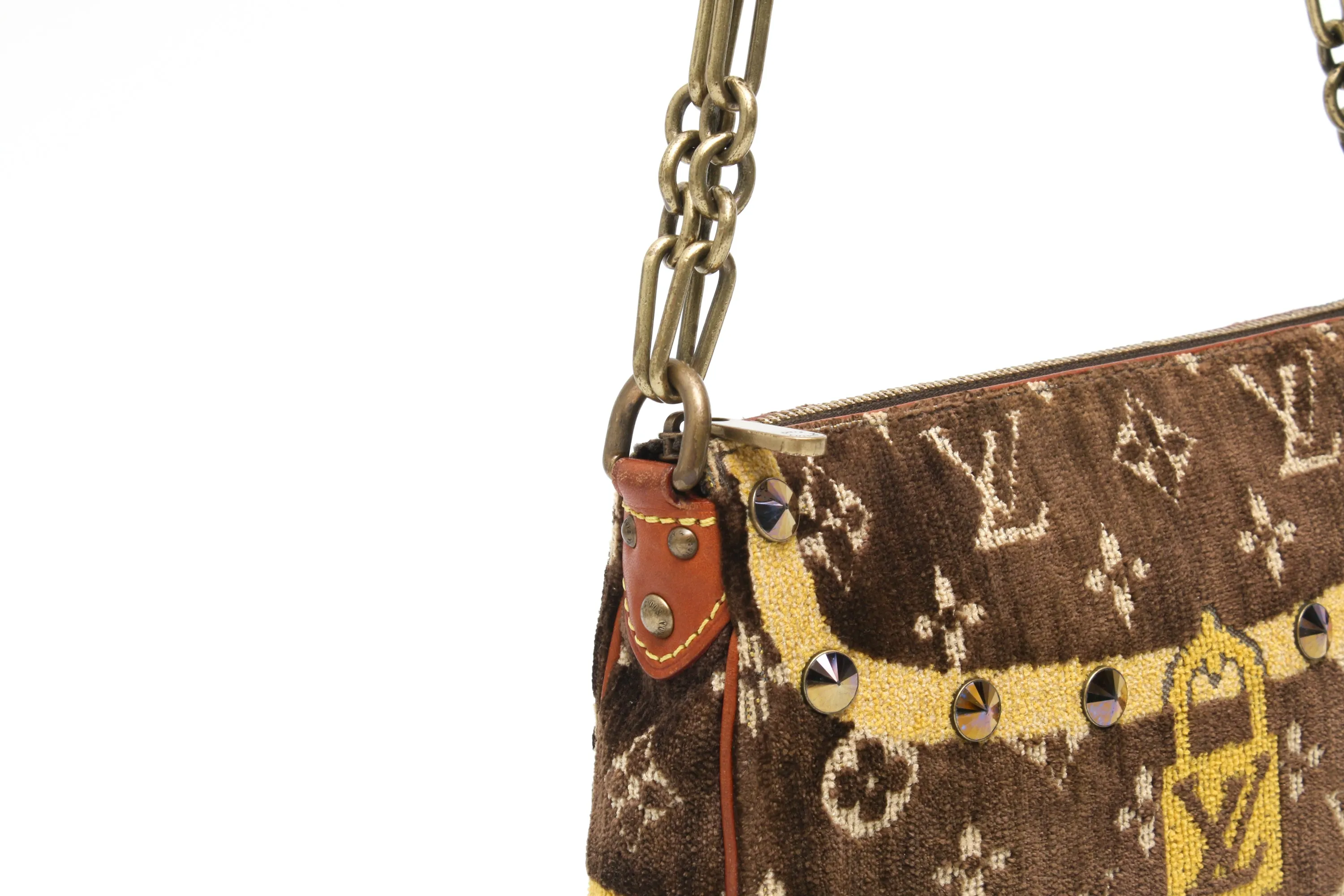 Louis Vuitton Trompe L'il Velvet Bag