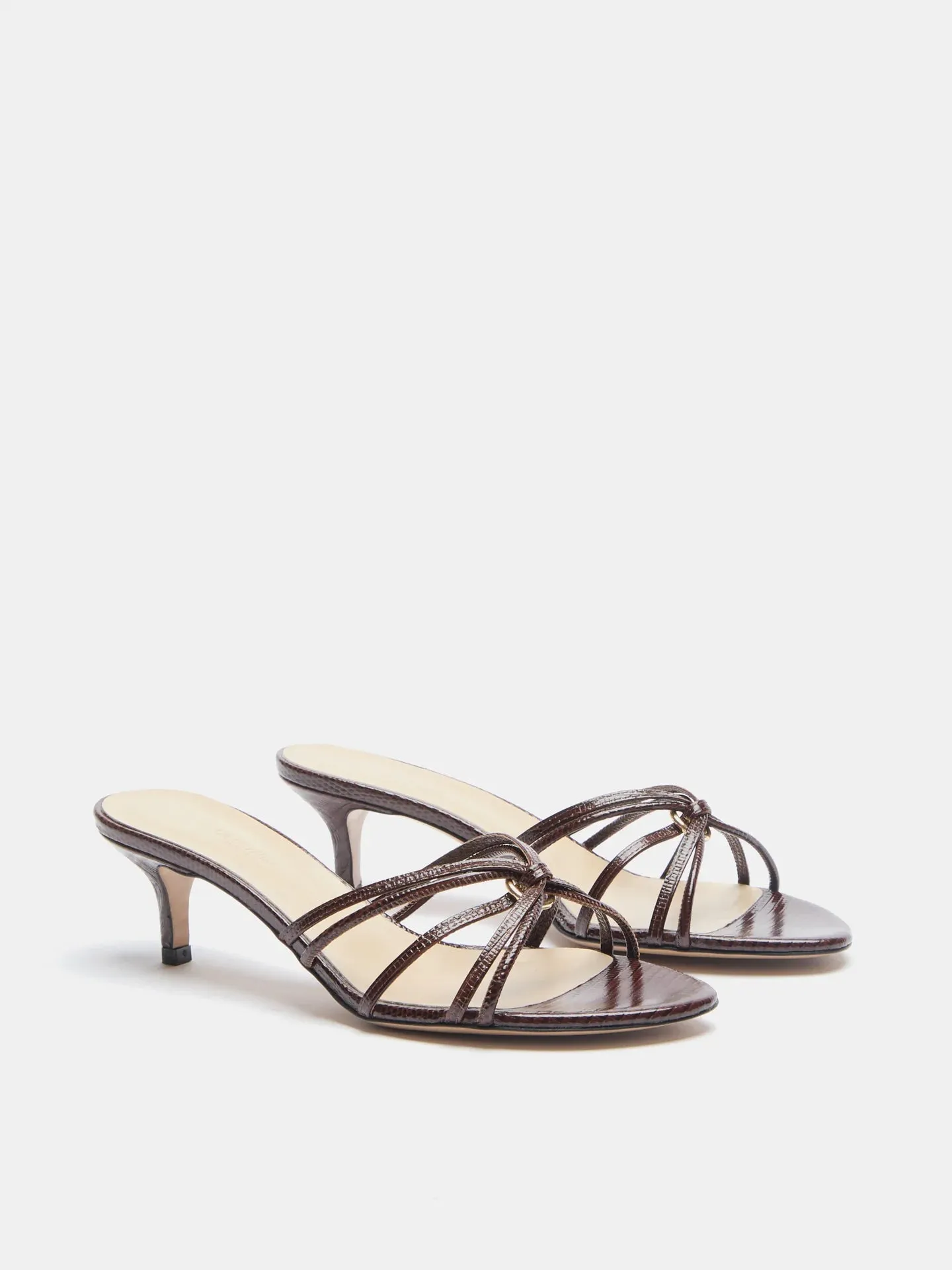 Strappy Sandal in Bruciato