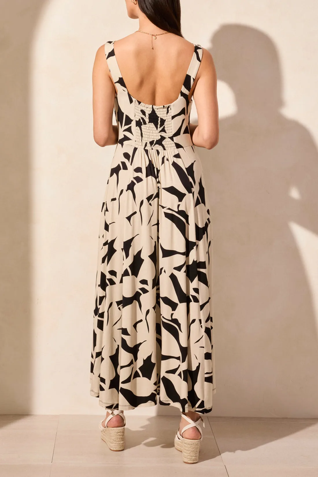 Tribal Ladies Safari Sleeveless High Low Dress