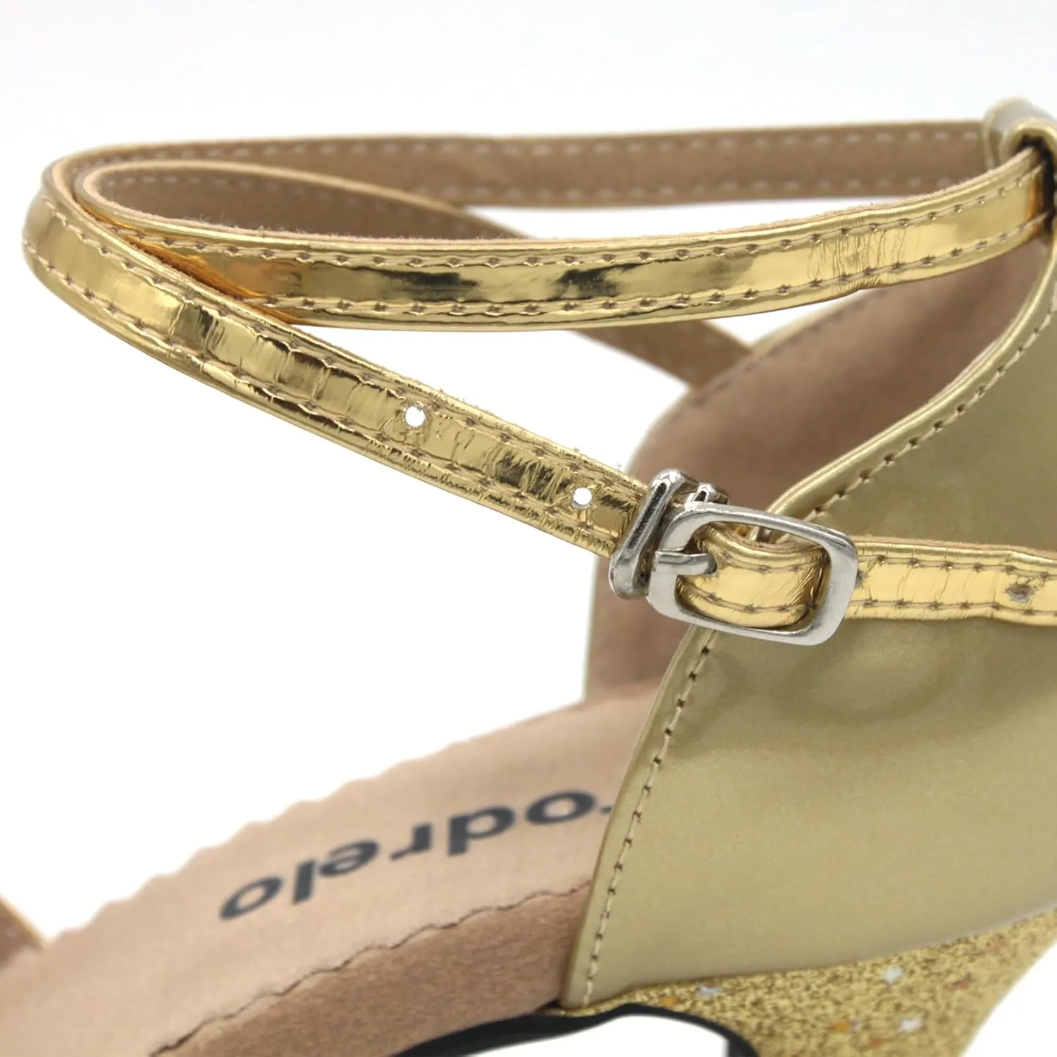 Women's Ballroom Dance Shoes Glitter Dancing Heels Salsa Latin Wedding Party Shoes